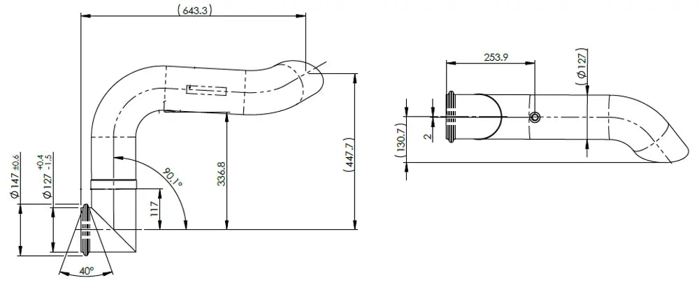 Tubo per Volvo - 8AG039