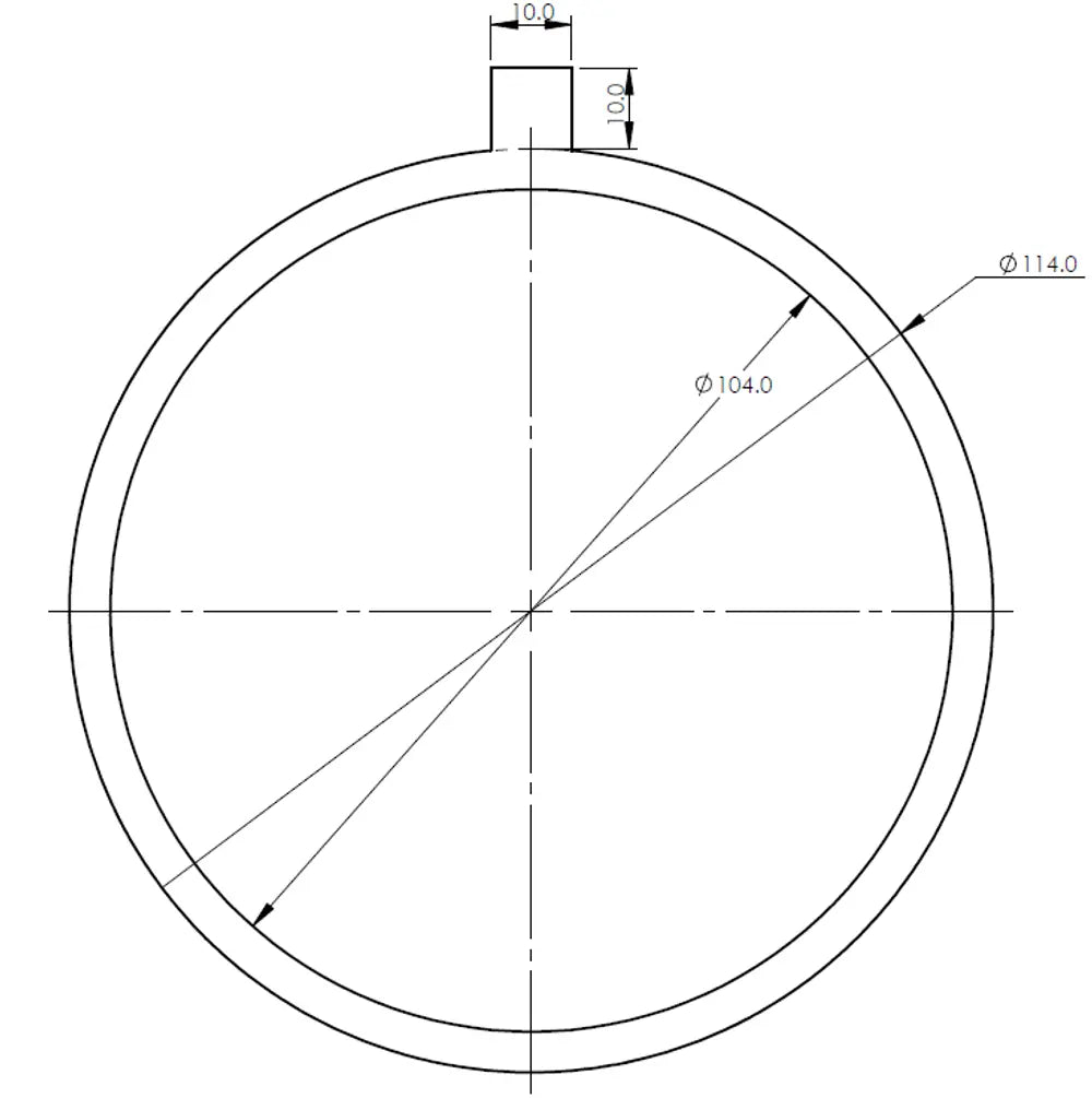 Guarnizione di scarico per Renault/Volvo - 8AL001