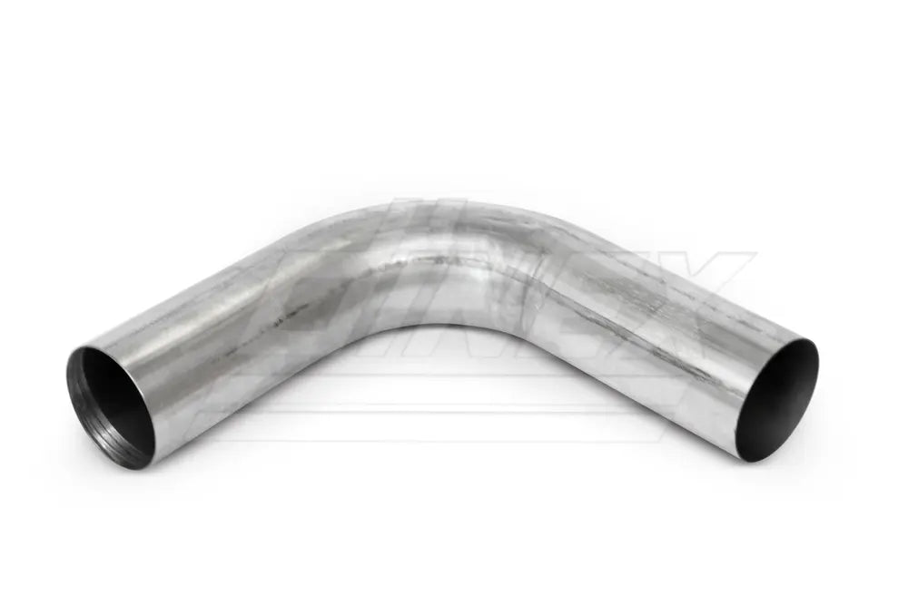 90ø Curva di scarico, OD=101.6 / L=254, ALU - 91106