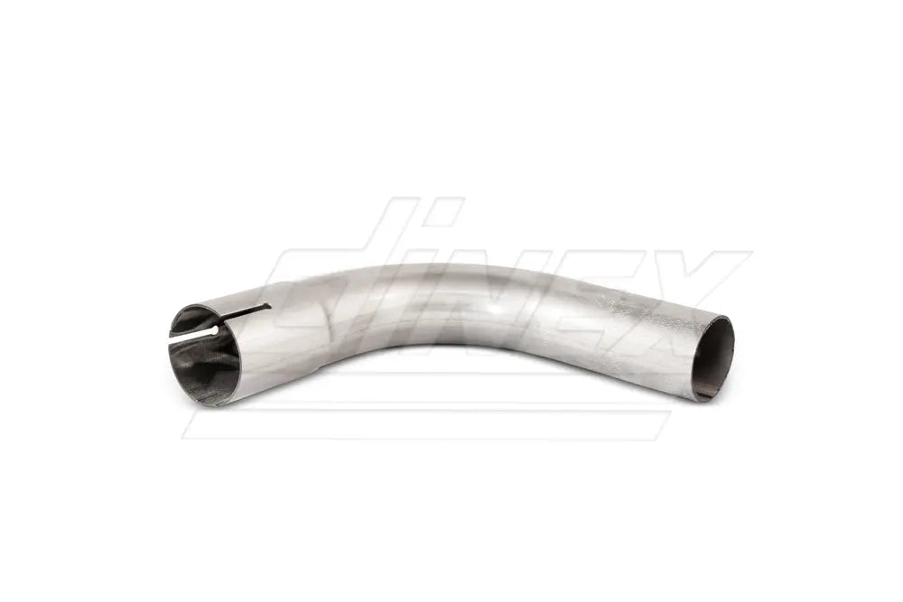 90ø Curva di scarico, OD/ID=88.90/89.40, L=320, SS - 91589