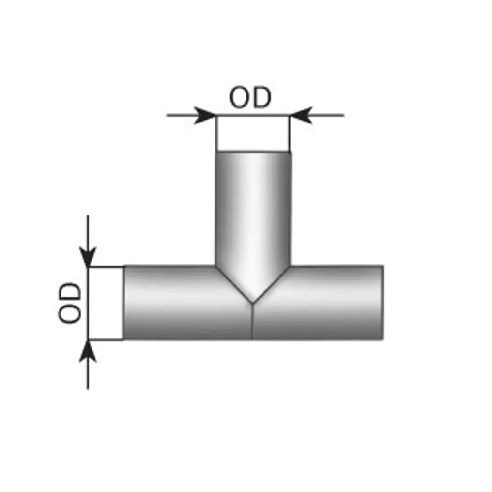 T-Bending, OD=127 / L=327/150, ALU - 91727