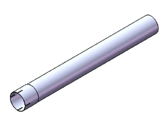 Tubo di prolunga, OD/ID=110/111 / L=1000, ALU - 93010