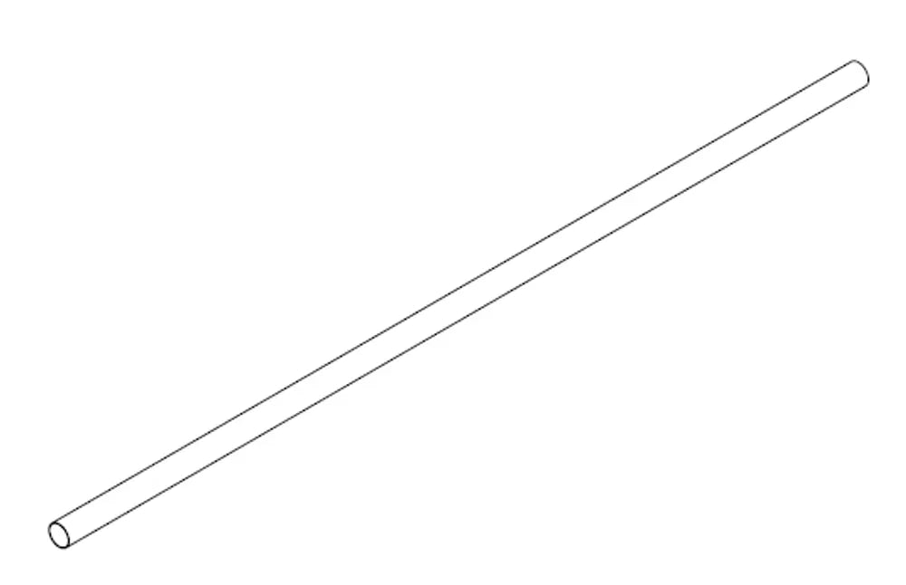 Tubo di scarico, OD=50 / L=2000, SPD - 93350