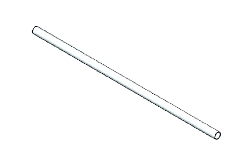 Tubo di scarico, OD=63 / L=2000, INOX - 93566