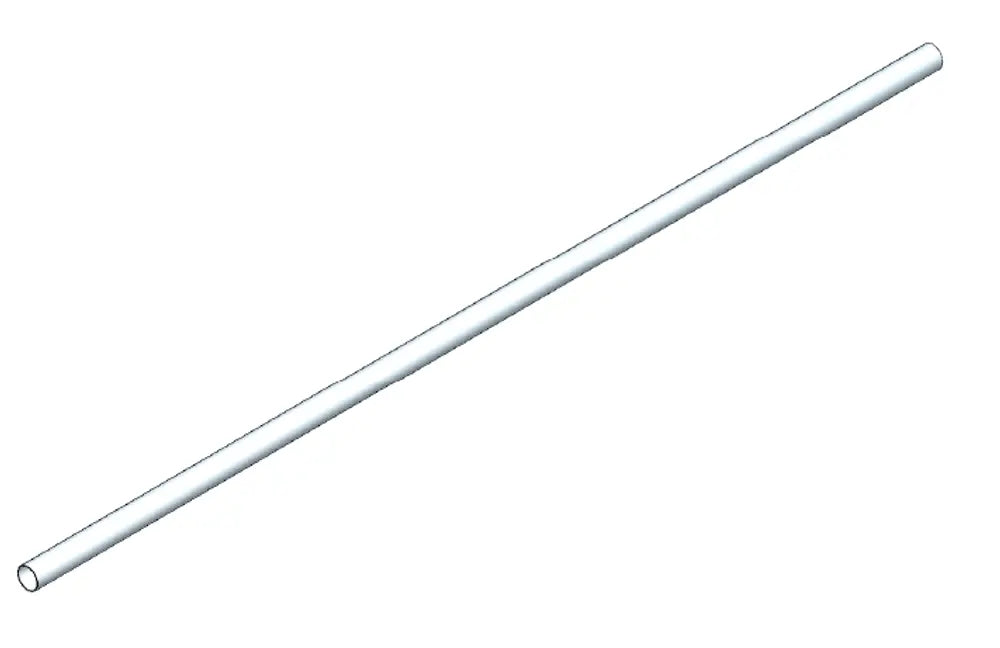 Tubo di scarico, OD=45 / L=2000, ALU - 93745