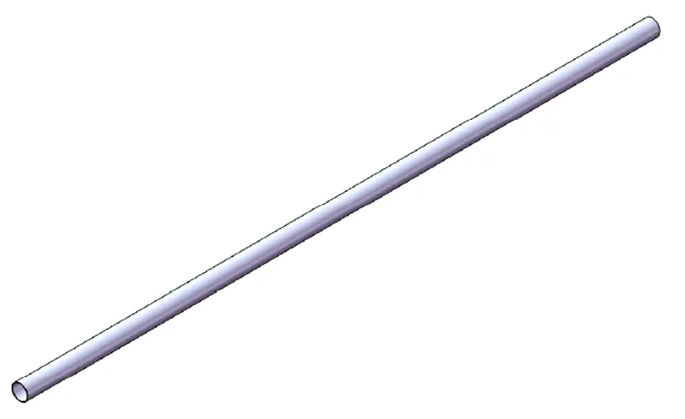 Tubo di scarico, OD=50 / L=2000, ALU - 93750