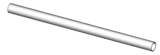 Tubo di scarico, OD=120 / L=2000, ALU - 94720