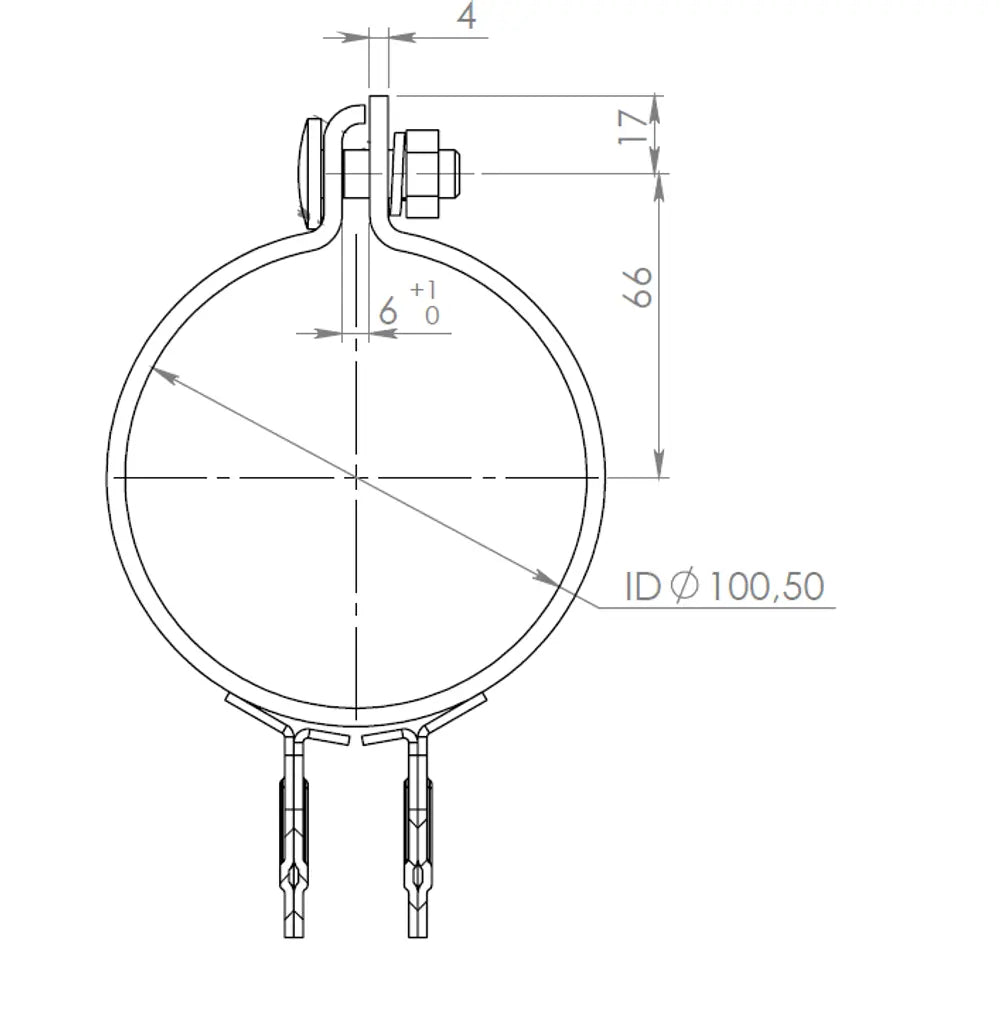 Parapioggia, Ø=100.5, ZINC - 98400