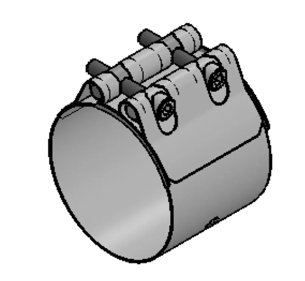 FlexJoiner Fascetta, Ø=88.9 / L=75 mm, INOX - 99291