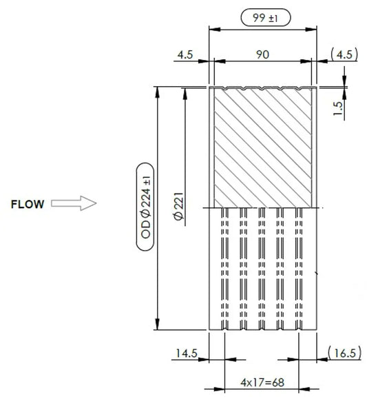 Substrato da incasso per DAF/Dennis/Scania - 9AA045