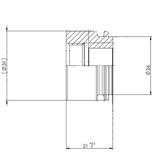 Sensore port, M20X1.5 - 9BB020