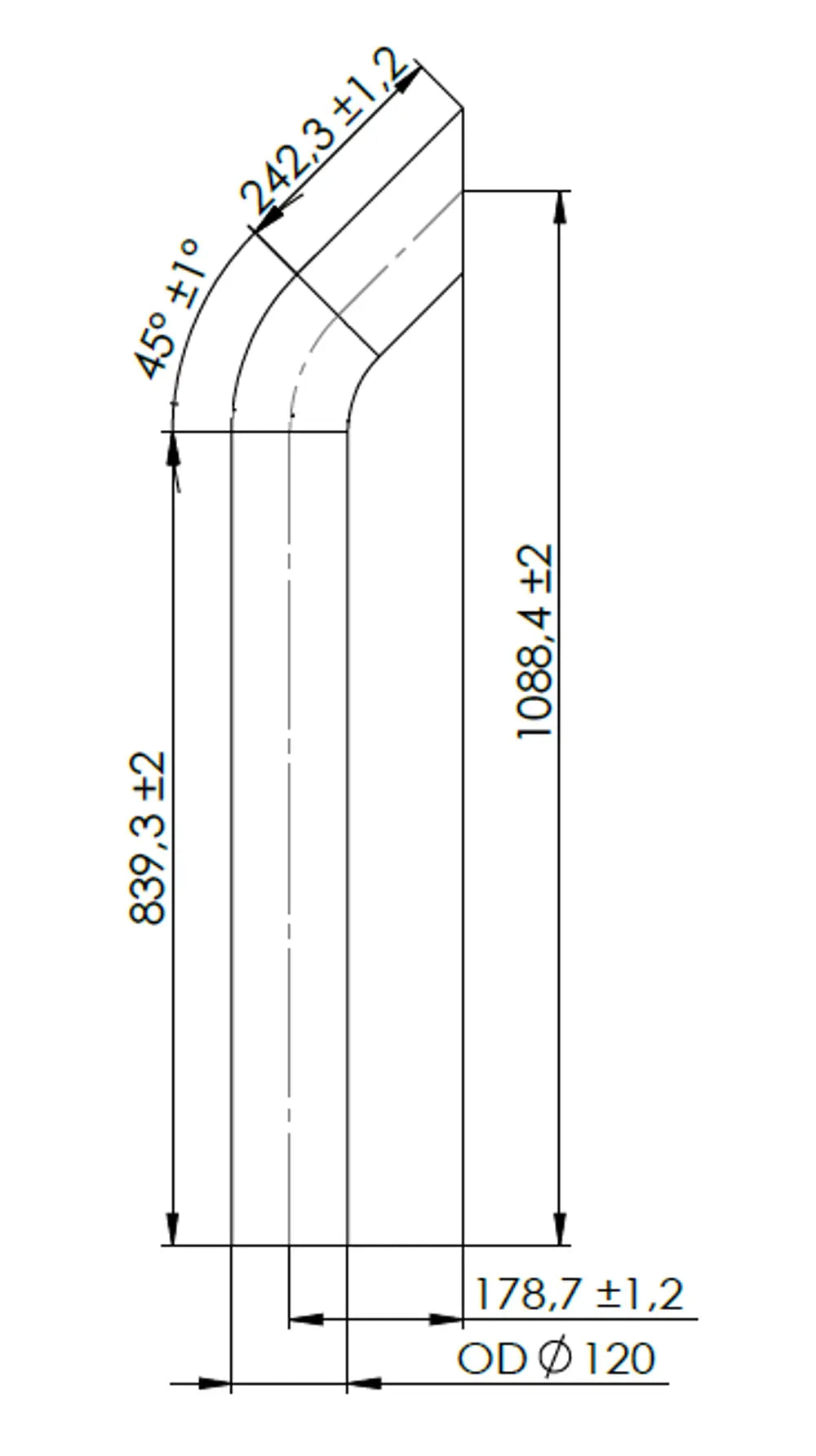 Tubo, Universale - 9BB000